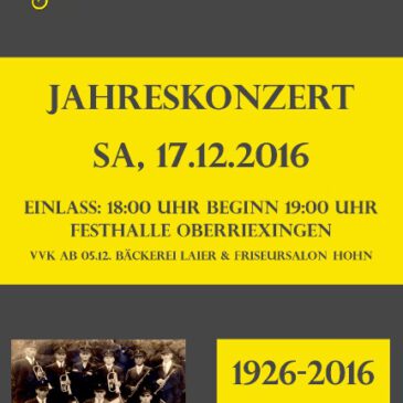 Jahreskonzert 2016