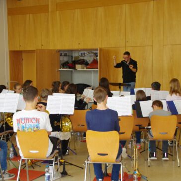 Probenwochenende der Jugendkapelle zusammen mit Sersheim