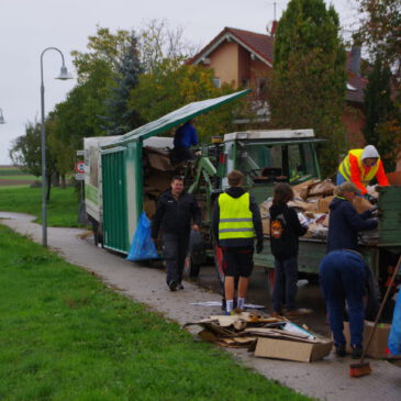 Altpapiersammlung – trotz anderer Stelle voller Erfolg!