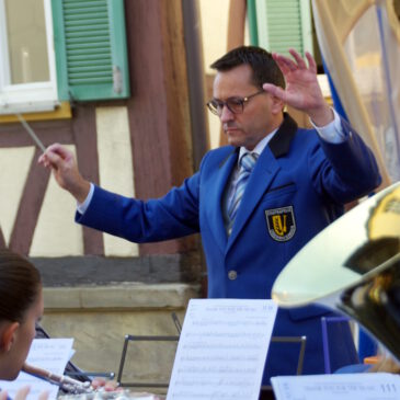 Das wirklich große Orchester beim ev. Gemeindefest!