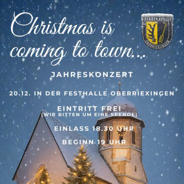 20.12. Jahreskonzert!