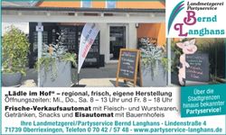 Sponsoren Logo Bernd Langhans