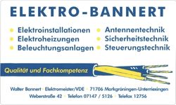 Sponsoren Logo Elektro Banert