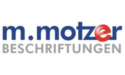 Sponsoren Logo M. Motz Beschriftungen