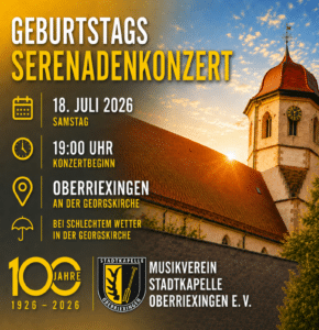 Serenadenkonzert in Oberriexingen